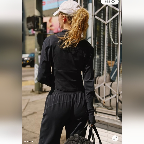 🌟 NWT 🌟 Free People Never Better Structured Zip Up - Picture 4 of 4